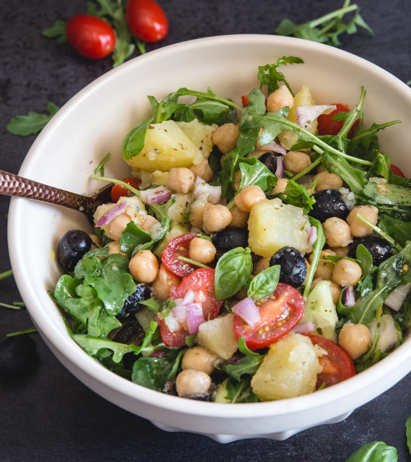 Easy Italian Chickpea Salad An Italian In My Kitchen