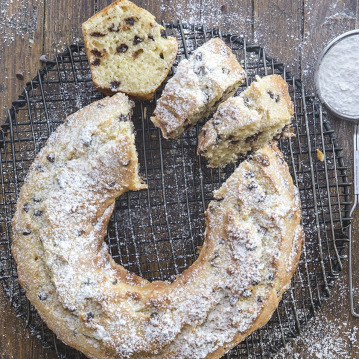 Italian Chocolate Chip Ricotta Cake