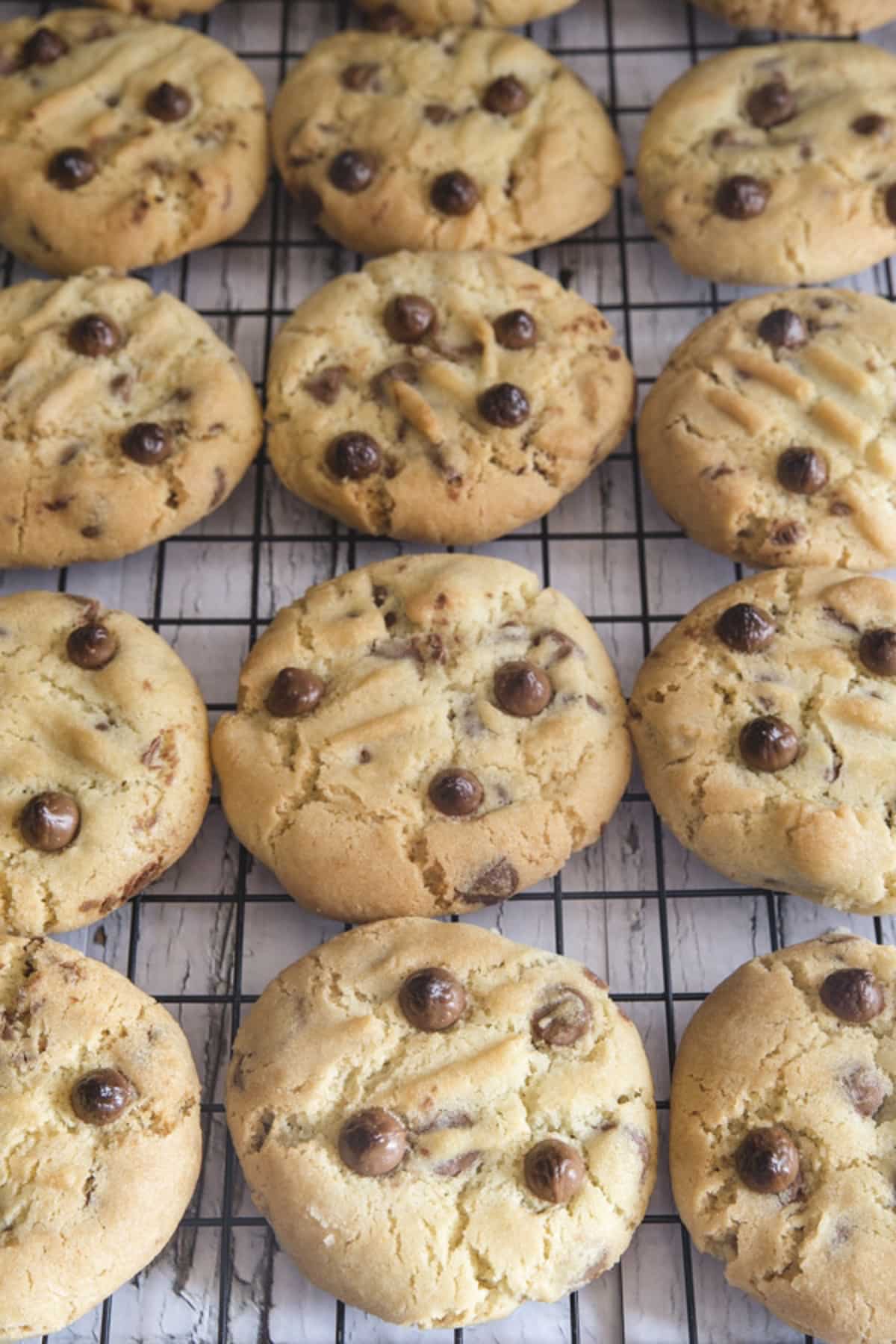 Easy Chocolate Chip Cookies - Fast, Easy, One Bowl & Full of Chips