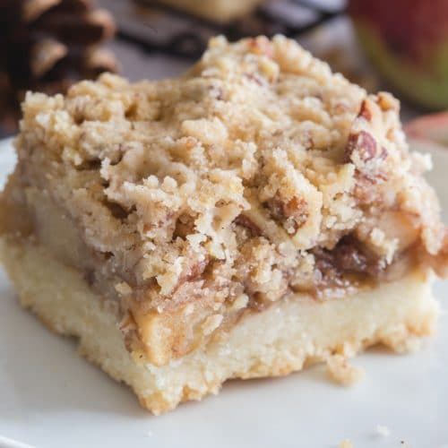 Apple Pie Bars Recipe - An Italian In My Kitchen