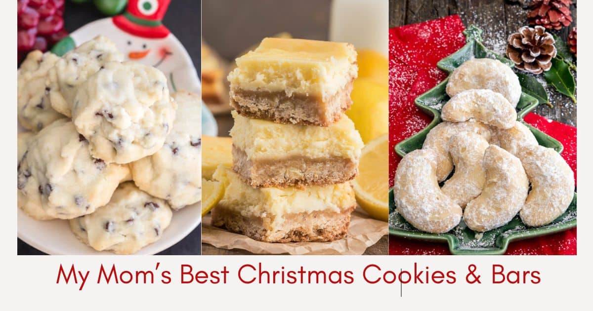 My Mom's Best Christmas Cookies and Bars Recipe - An Italian in my Kitchen