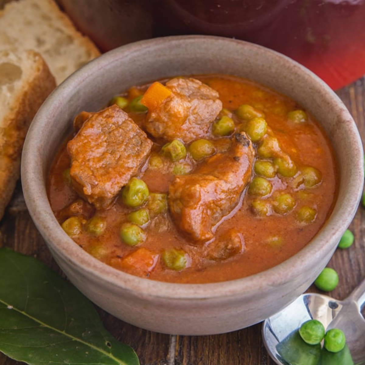 Italian Beef Stew with Peas An Italian in my Kitchen