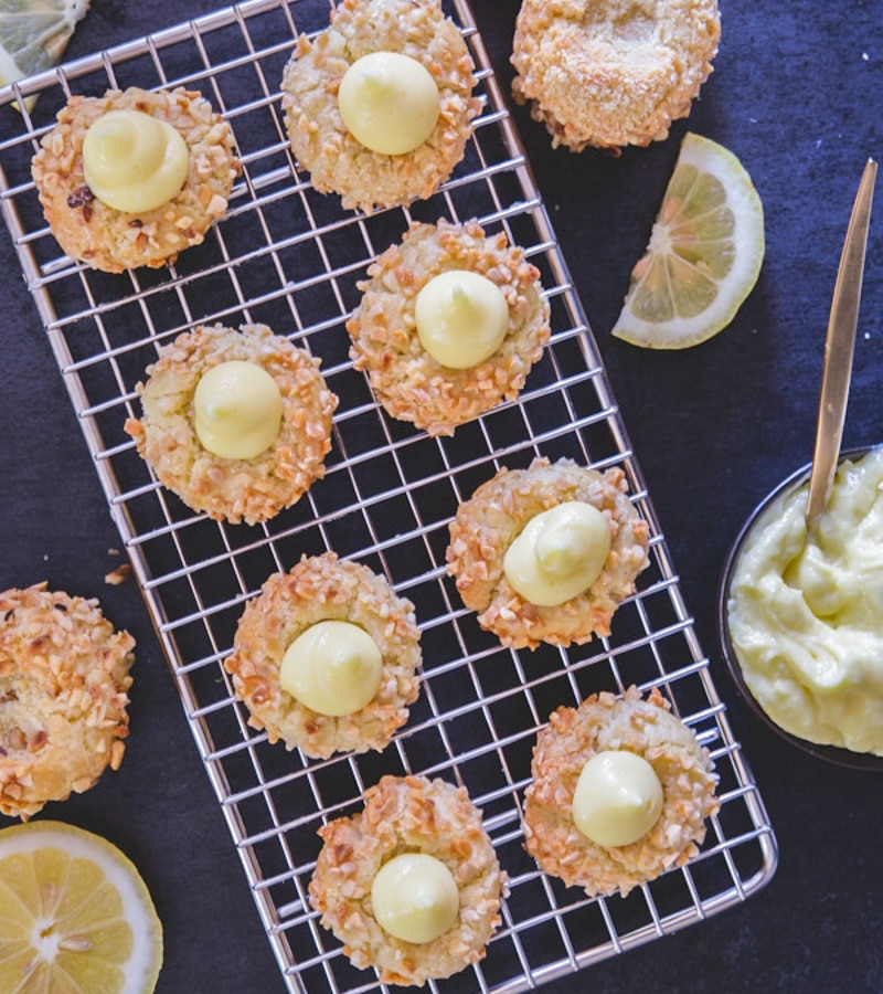 Lemon Thumbprint Cookies