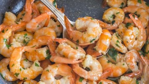 Italian sautéed shrimp