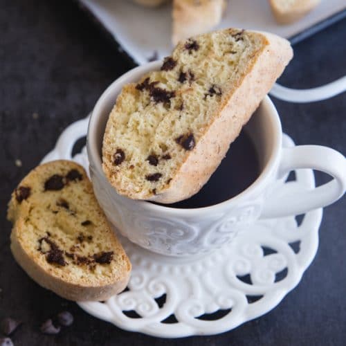 Chocolate Chip Biscotti (Cantucci) Recipe An Italian in my Kitchen