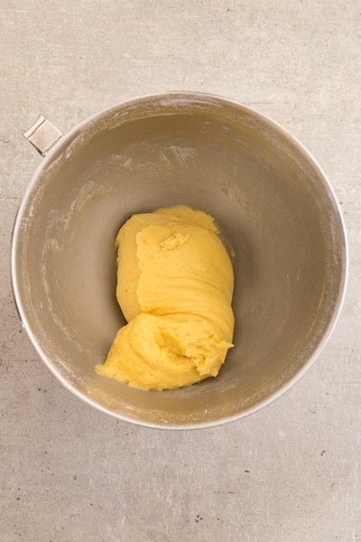 making crescent rolls and the dough pulls away from the bowl