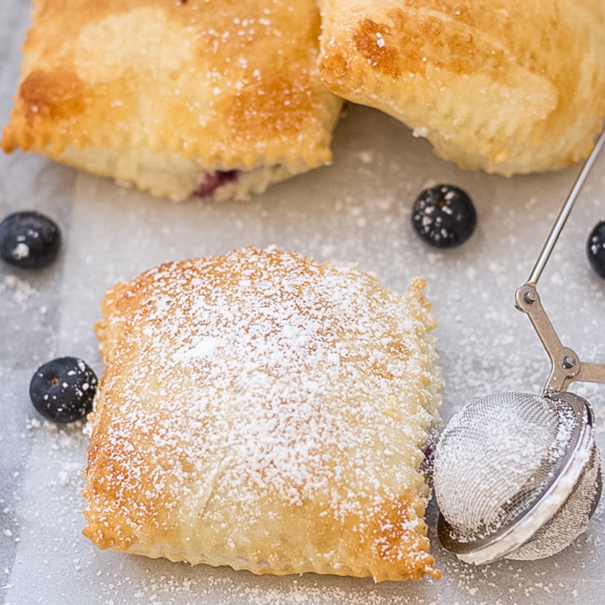 Easy Blueberry Cream Cheese Danish