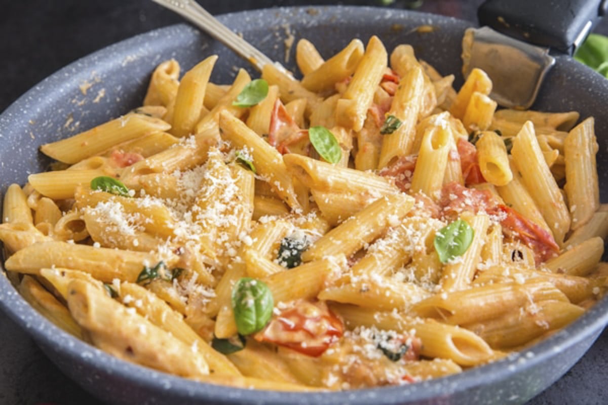 Creamy Tomato Pasta Recipe - An Italian in my Kitchen