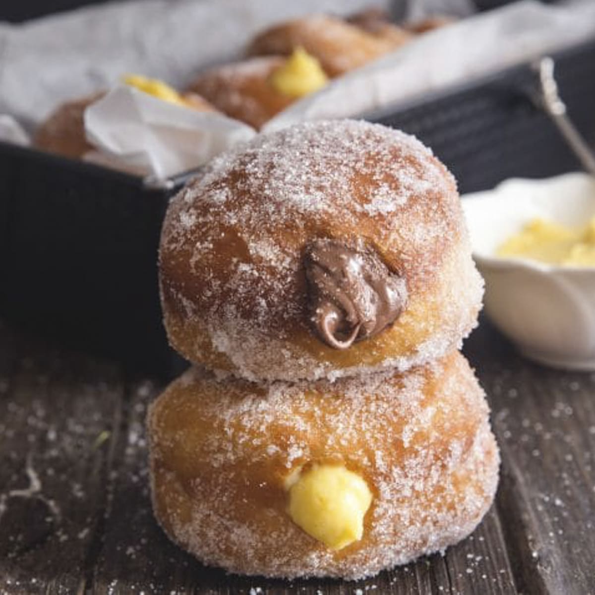 Bomboloni - Italian Doughnuts - Inside The Rustic Kitchen