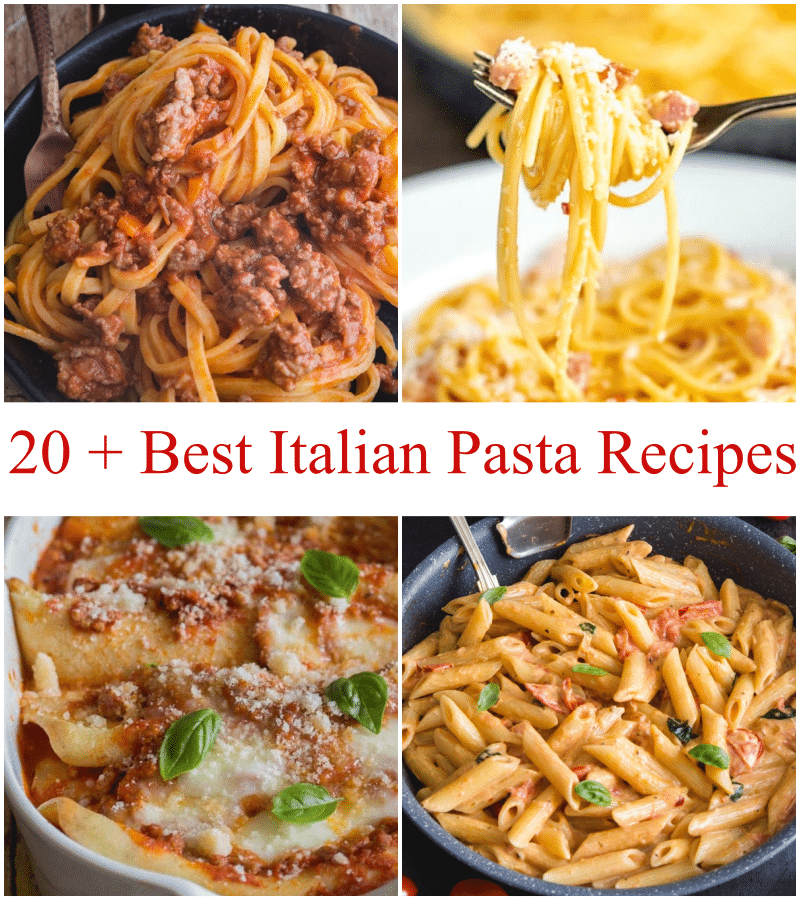 20+ Best Italian Pasta