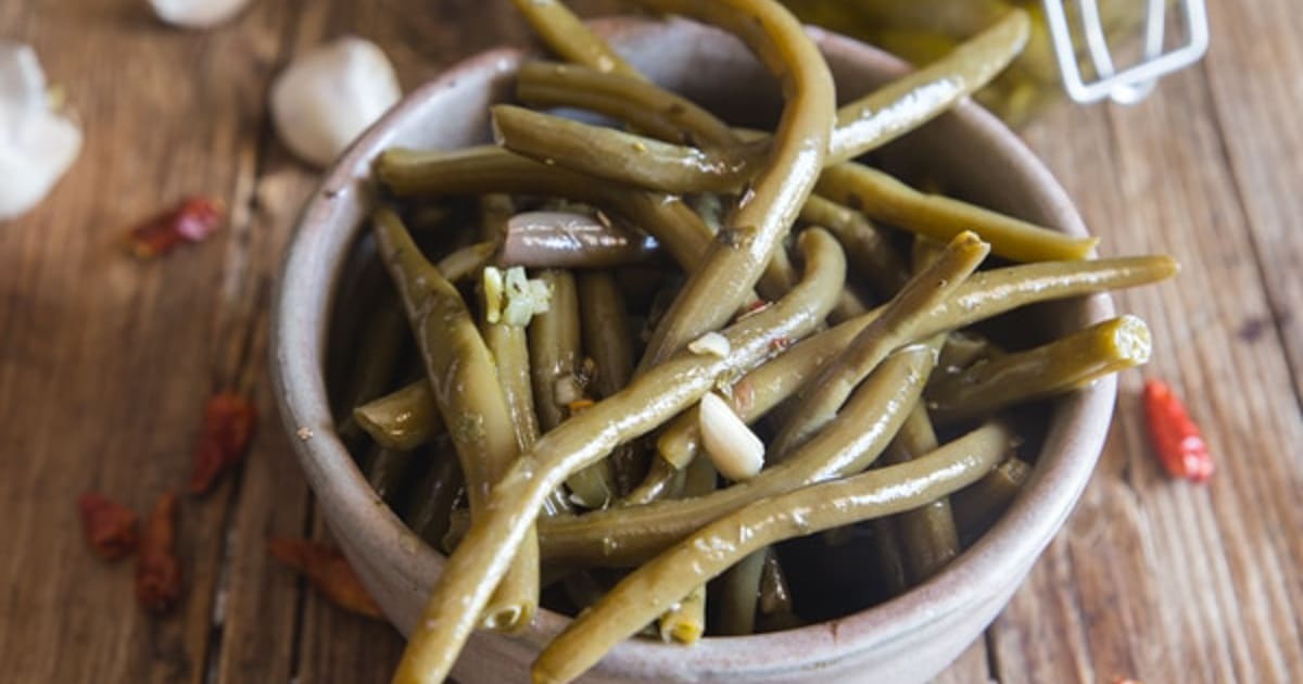 Preserving Green Beans Italian Style Recipe - An Italian in my Kitchen