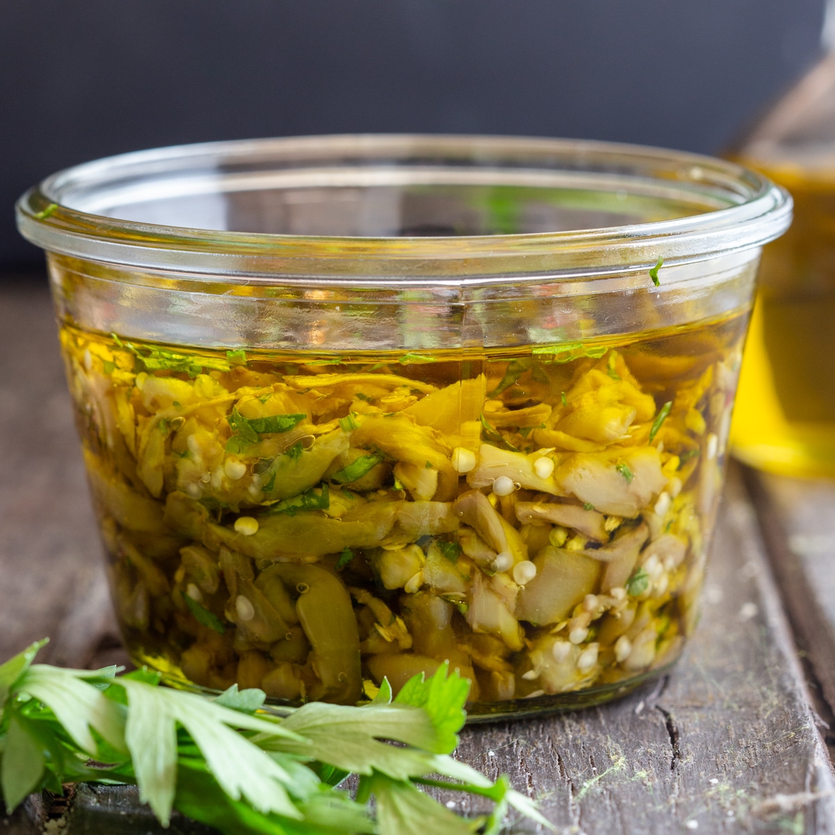 Easy Pickled Eggplant