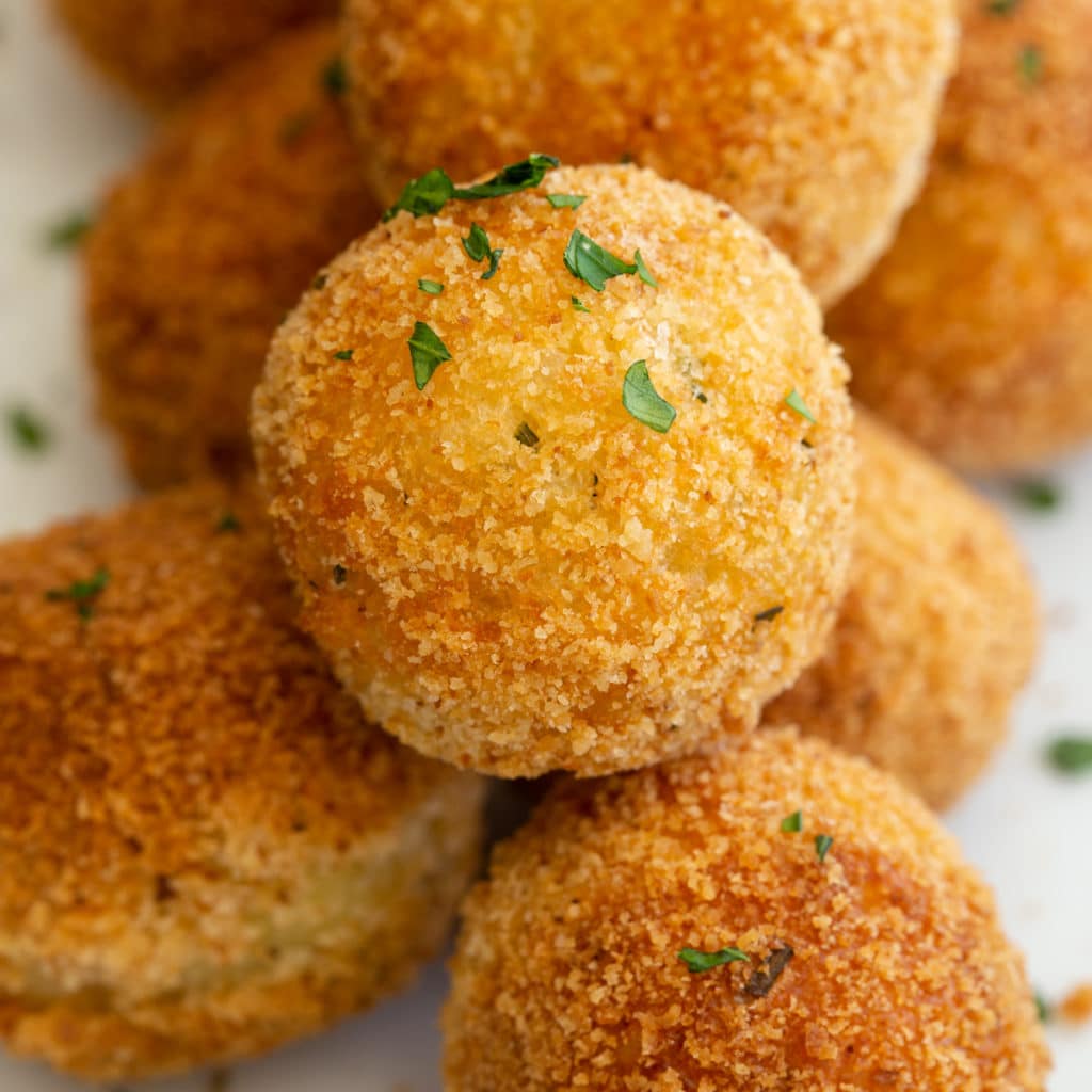 Easy Double Cheese Mozzarella Balls Recipe - An Italian in my Kitchen