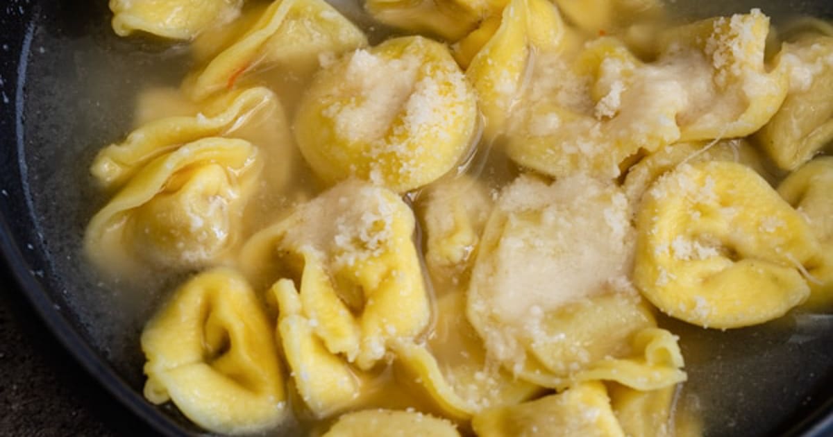 Traditional Tortellini in Brodo (in Broth) Recipe - An Italian in my ...