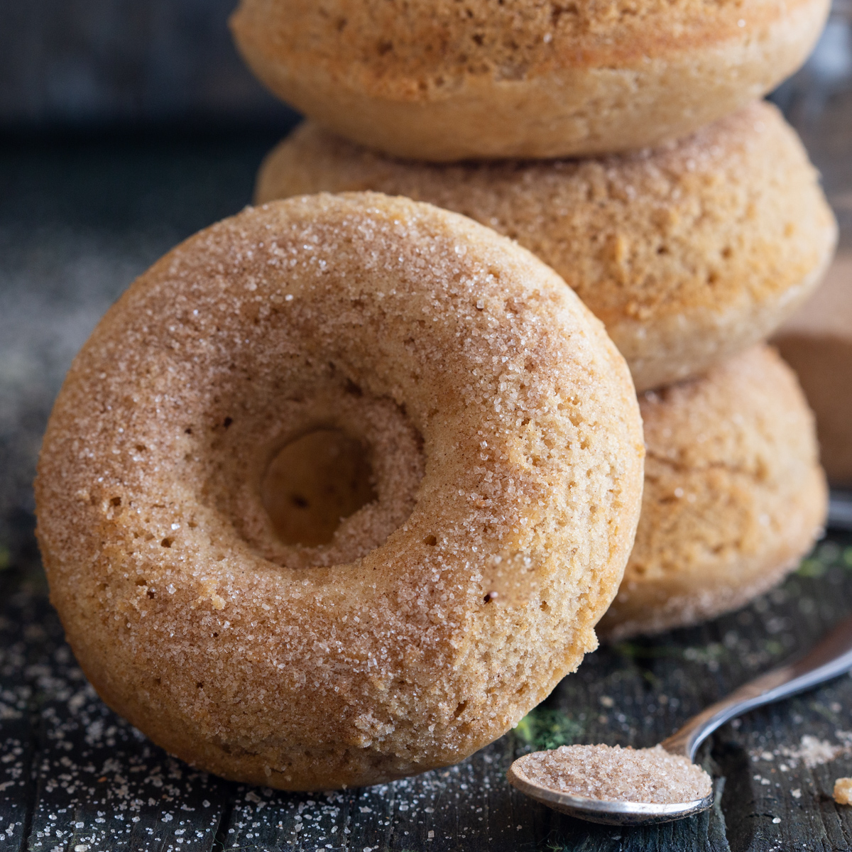 Baked Cinnamon Donuts Image