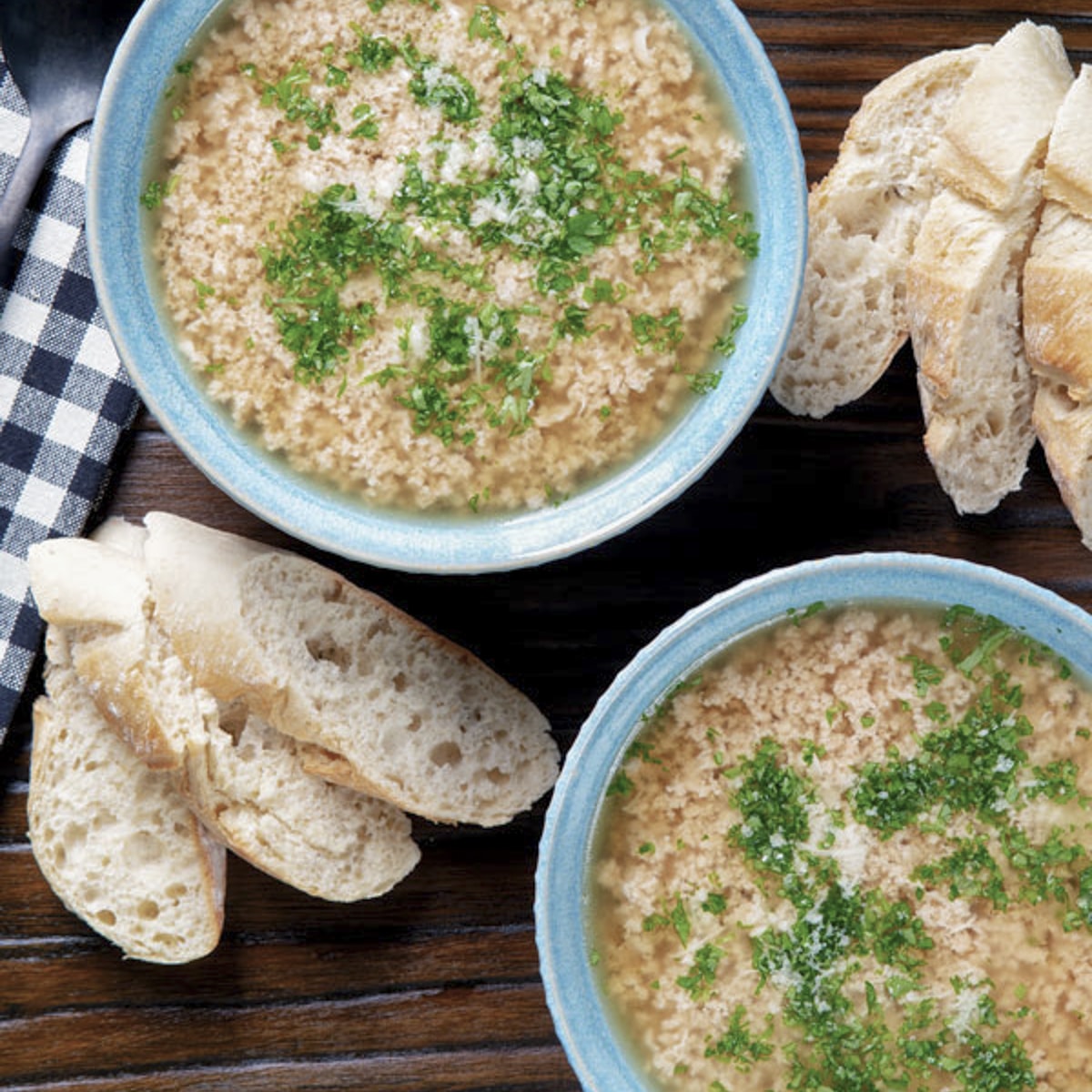 Italian Stracciatella Soup