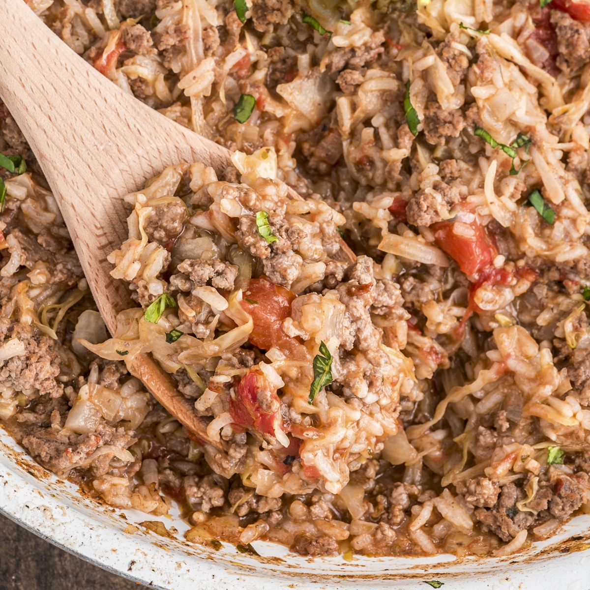 Unstuffed Cabbage Rolls