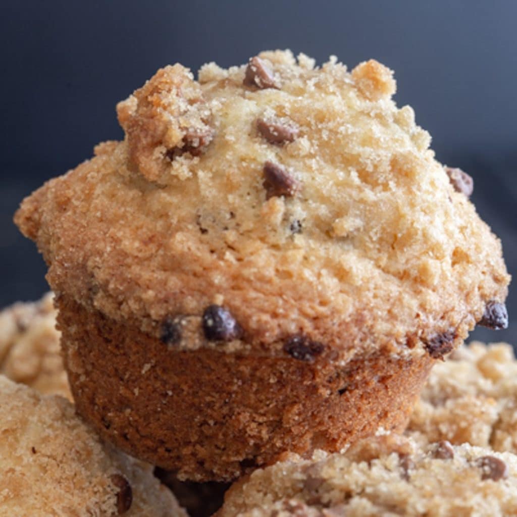 muffin up close.