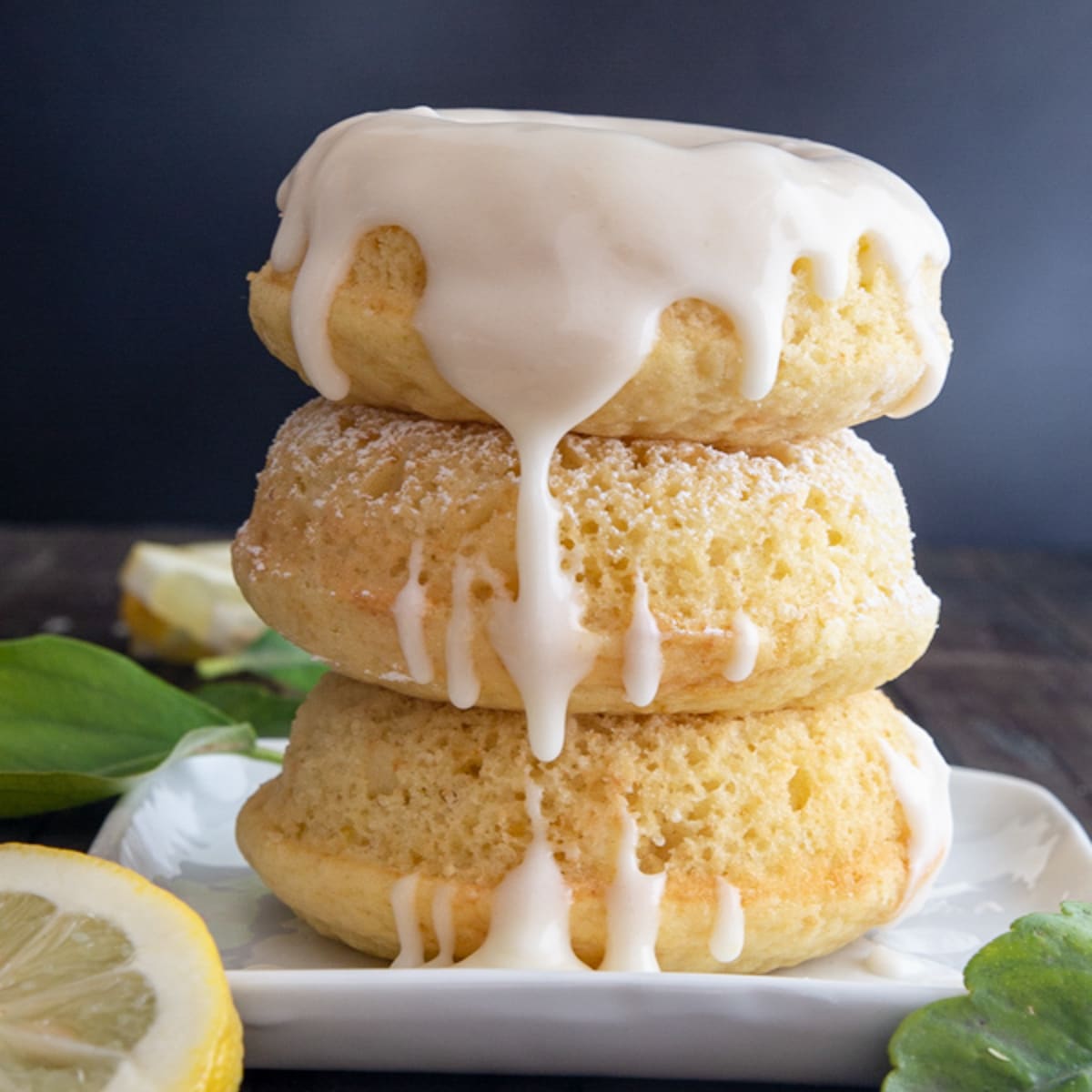 Easy Baked Lemon Donuts-image