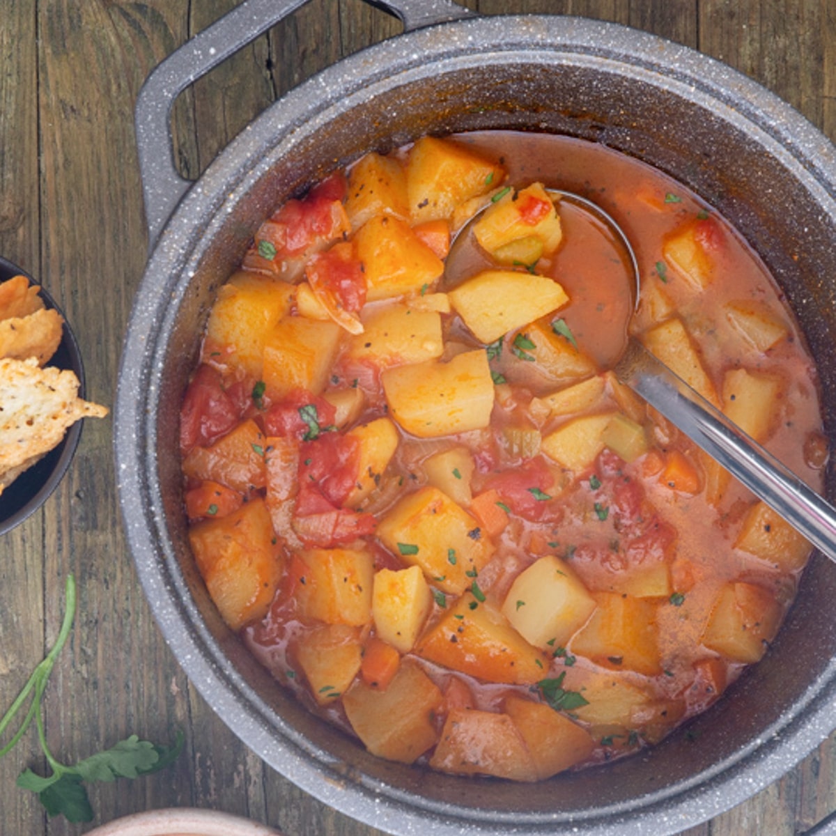 Easy Italian Potato Soup