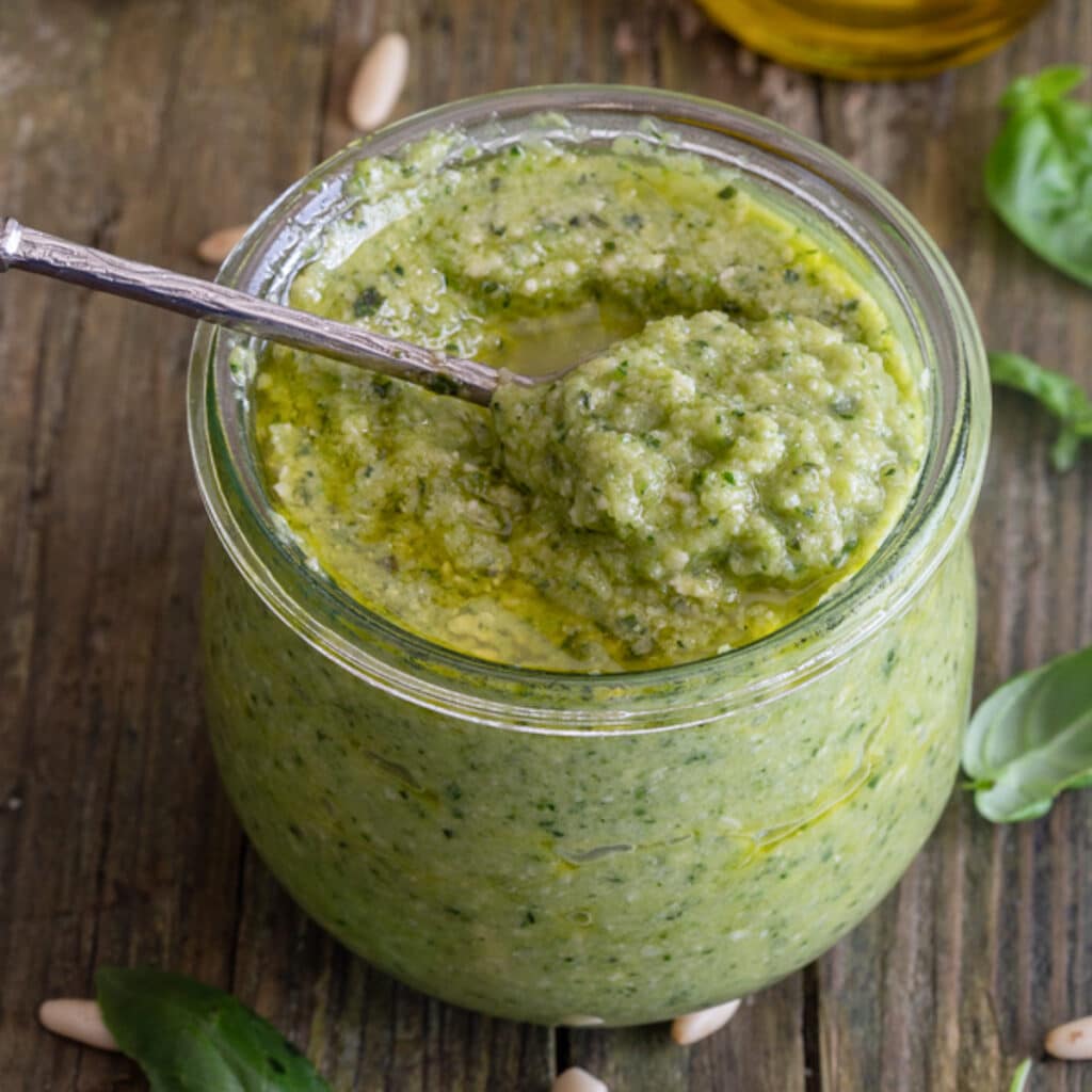 Easy Zucchini Pesto Recipe - An Italian in my Kitchen