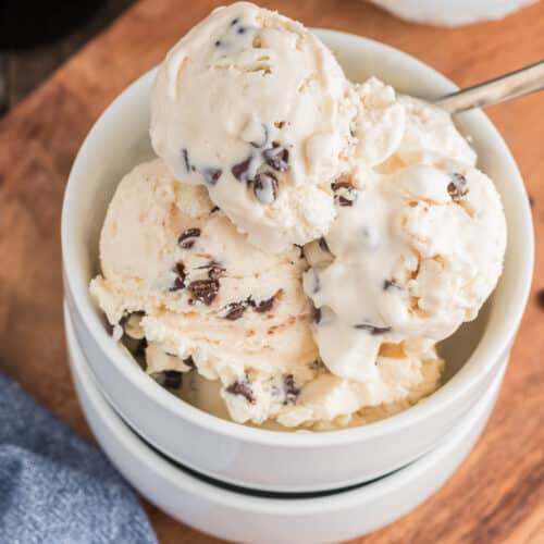 Baileys Chocolate Chip No-Churn Ice Cream Recipe - An Italian in my Kitchen