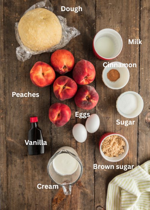 Ingredients for the recipe.