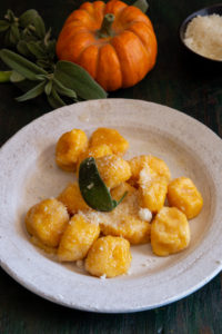 Pumpkin Gnocchi With Sage Butter Sauce Recipe - An Italian In My Kitchen