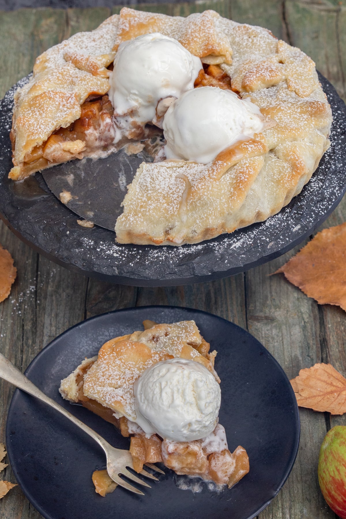 Easy Caramel Apple Galette Recipe An Italian in my Kitchen