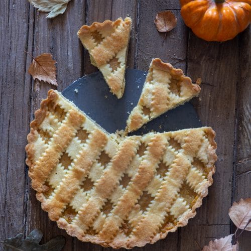 pumpkin lattice pie