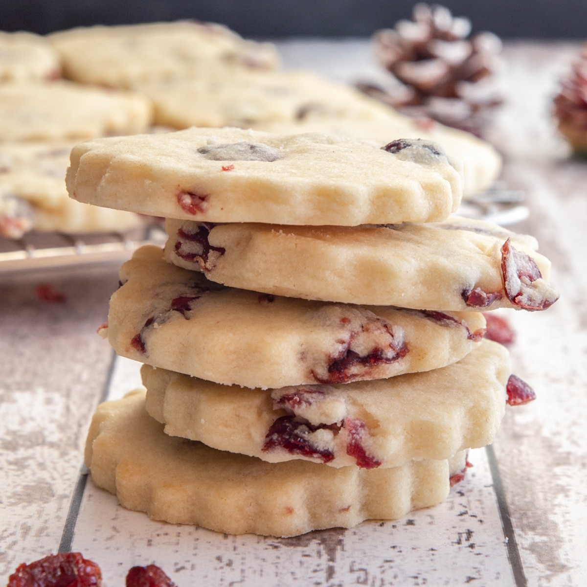 Easy Cranberry Shortbread Cookies Recipe An Italian In My Kitchen 2420