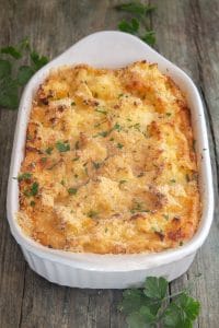 Leftover Mashed Potato Casserole Recipe - An Italian in my Kitchen