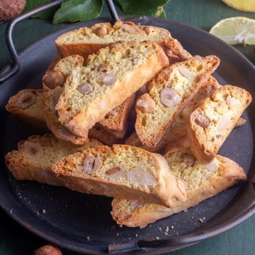 Italian Lemon Biscotti (Cantucci) Recipe An Italian in my Kitchen