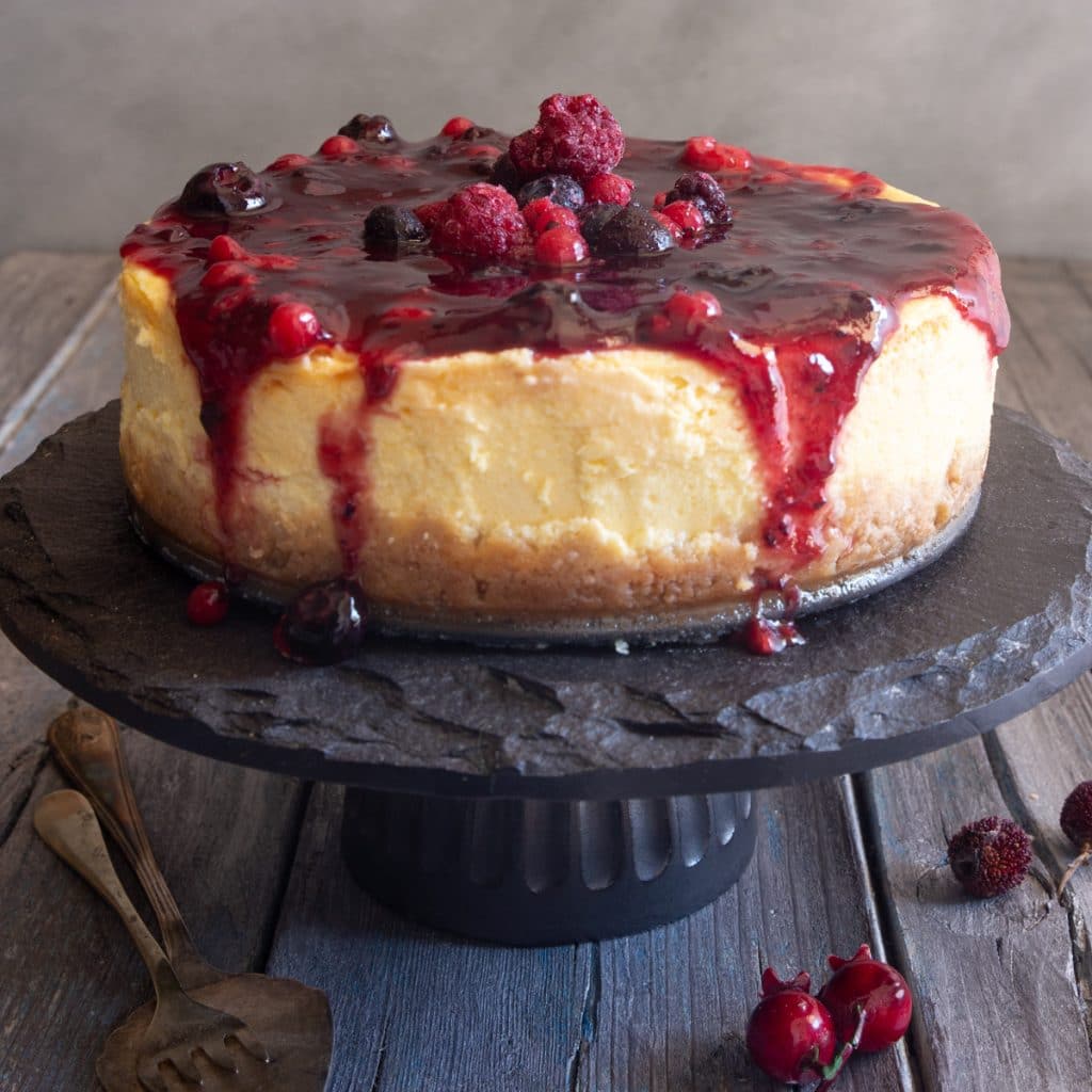 Classic Cheesecake Recipe - An Italian in my Kitchen