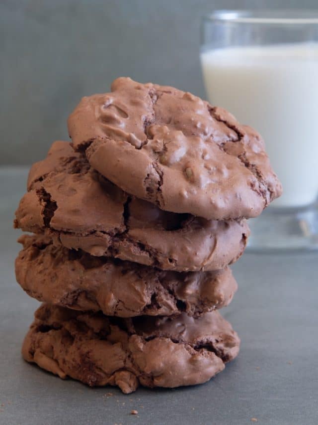 Easy Brownie Drop Cookies