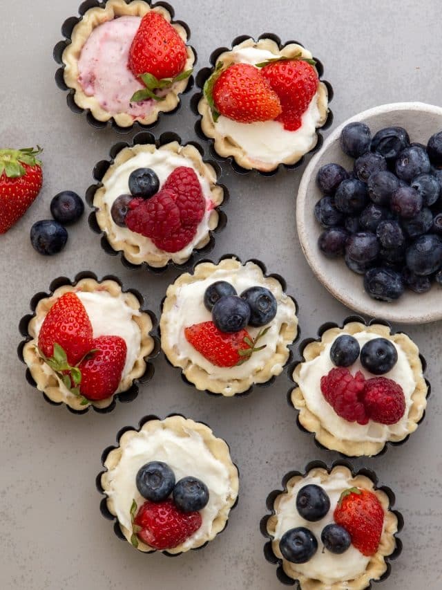 Mini Cheesecake Tarts - An Italian in my Kitchen