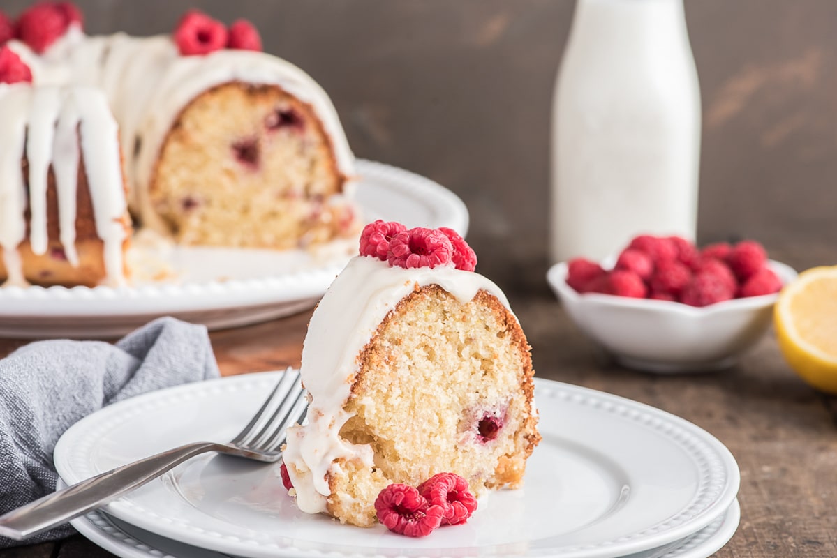 Homemade Raspberry Bundt Cake Recipe - An Italian in my Kitchen