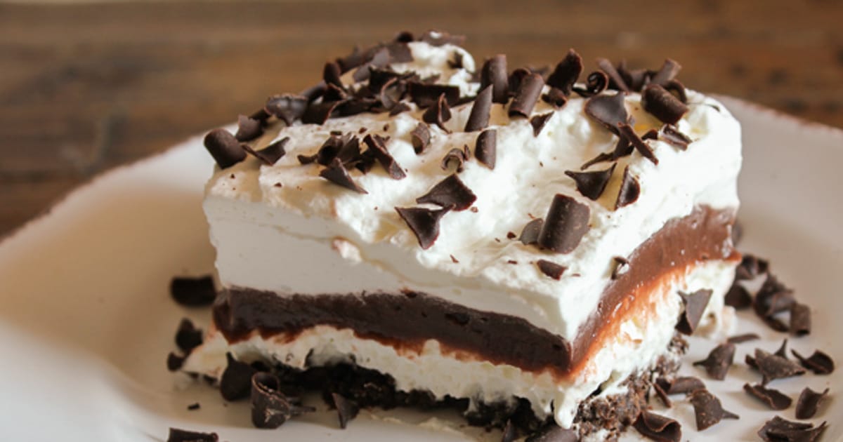 Creamy Chocolate Lasagna Recipe An Italian in my Kitchen