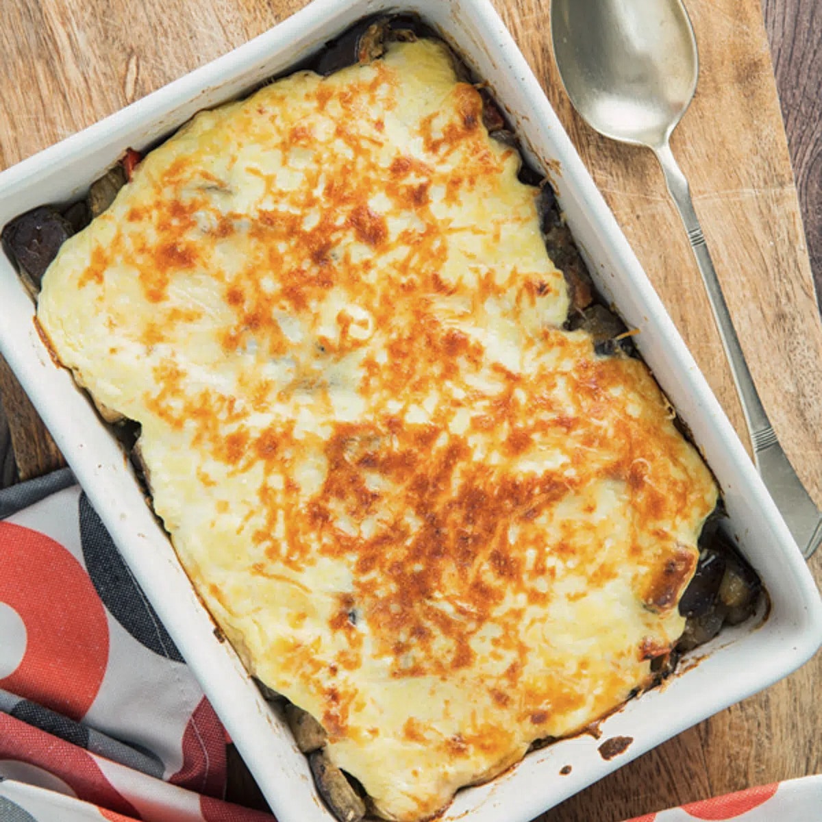 Italian Ricotta Eggplant Casserole - An Italian in my Kitchen