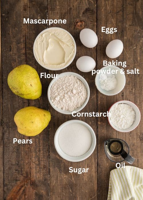 Ingredients for the recipe.