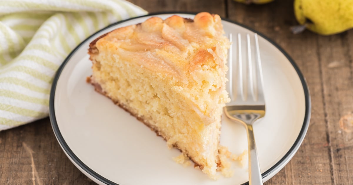 Easy Italian Pear Cake