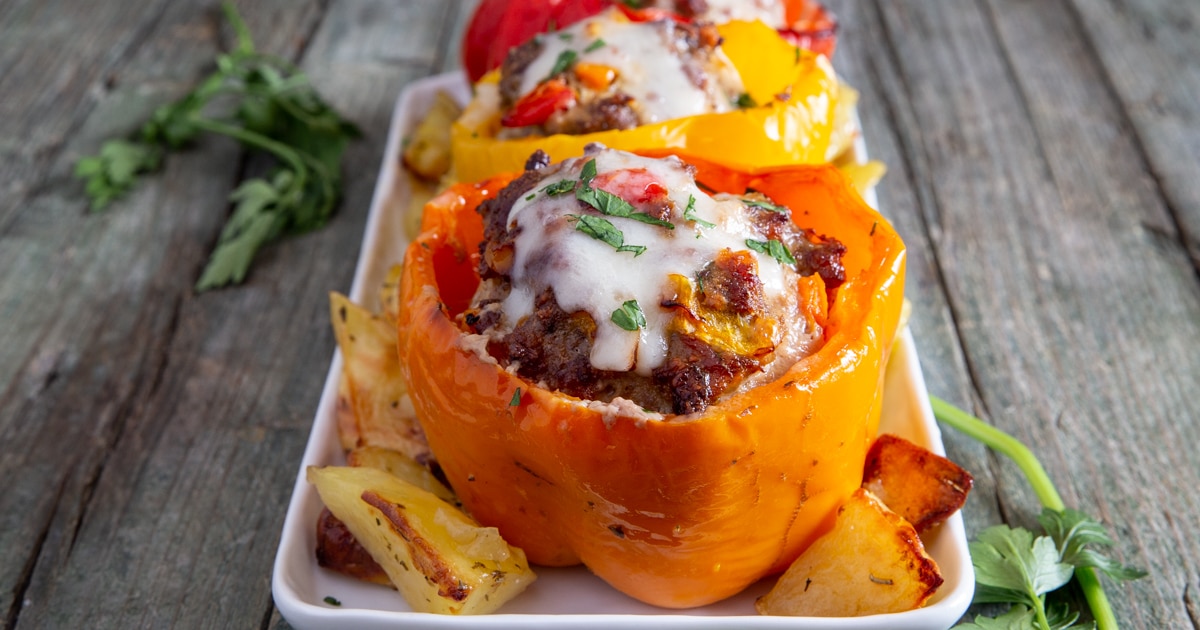 Italian Stuffed Peppers Recipe An Italian in my Kitchen