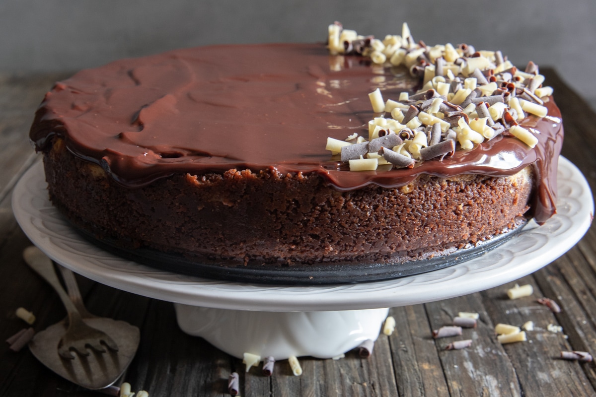 Easy Baked Baileys Cheesecake Recipe - An Italian in my Kitchen Easy Baked Baileys Cheesecake Recipe - An Italian in my Kitchen