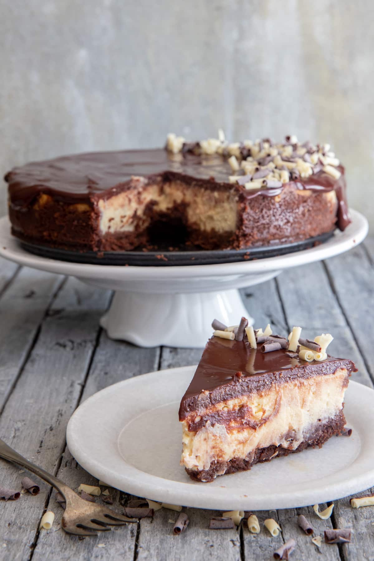 Easy Baked Baileys Cheesecake Recipe - An Italian in my Kitchen