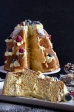 Cream Filled Pandoro Recipe - An Italian In My Kitchen