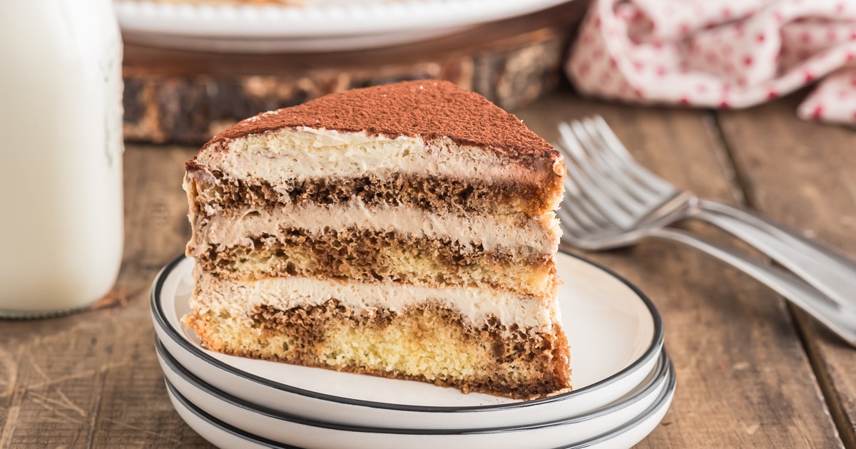 Homemade Tiramisu Cake - An Italian in my Kitchen