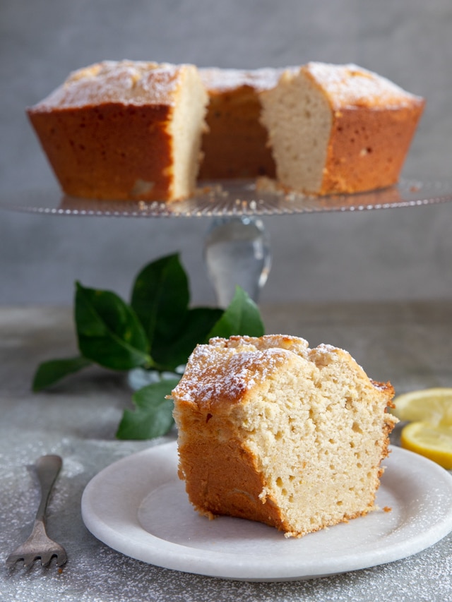 Lemon Ricotta Cake - An Italian in my Kitchen