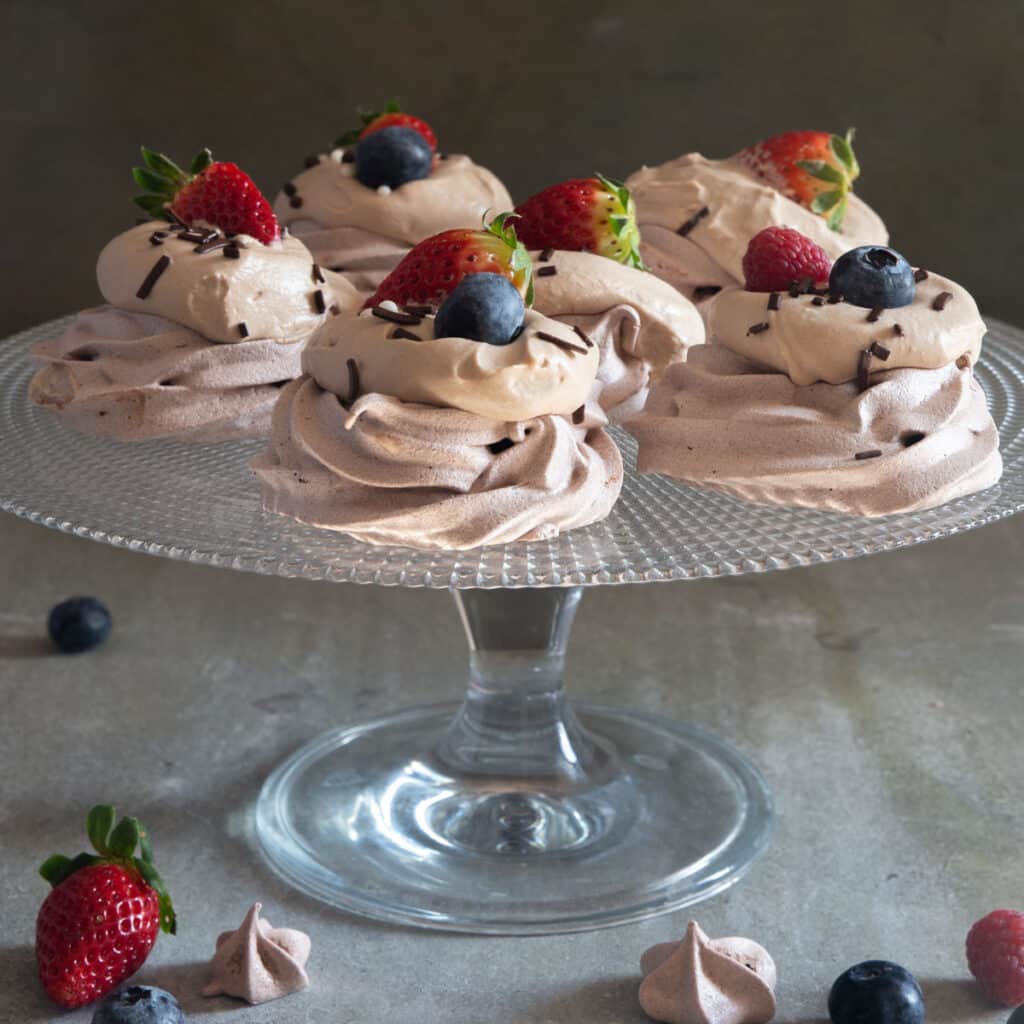 Chocolate Meringue Dessert Recipe - An Italian in my Kitchen