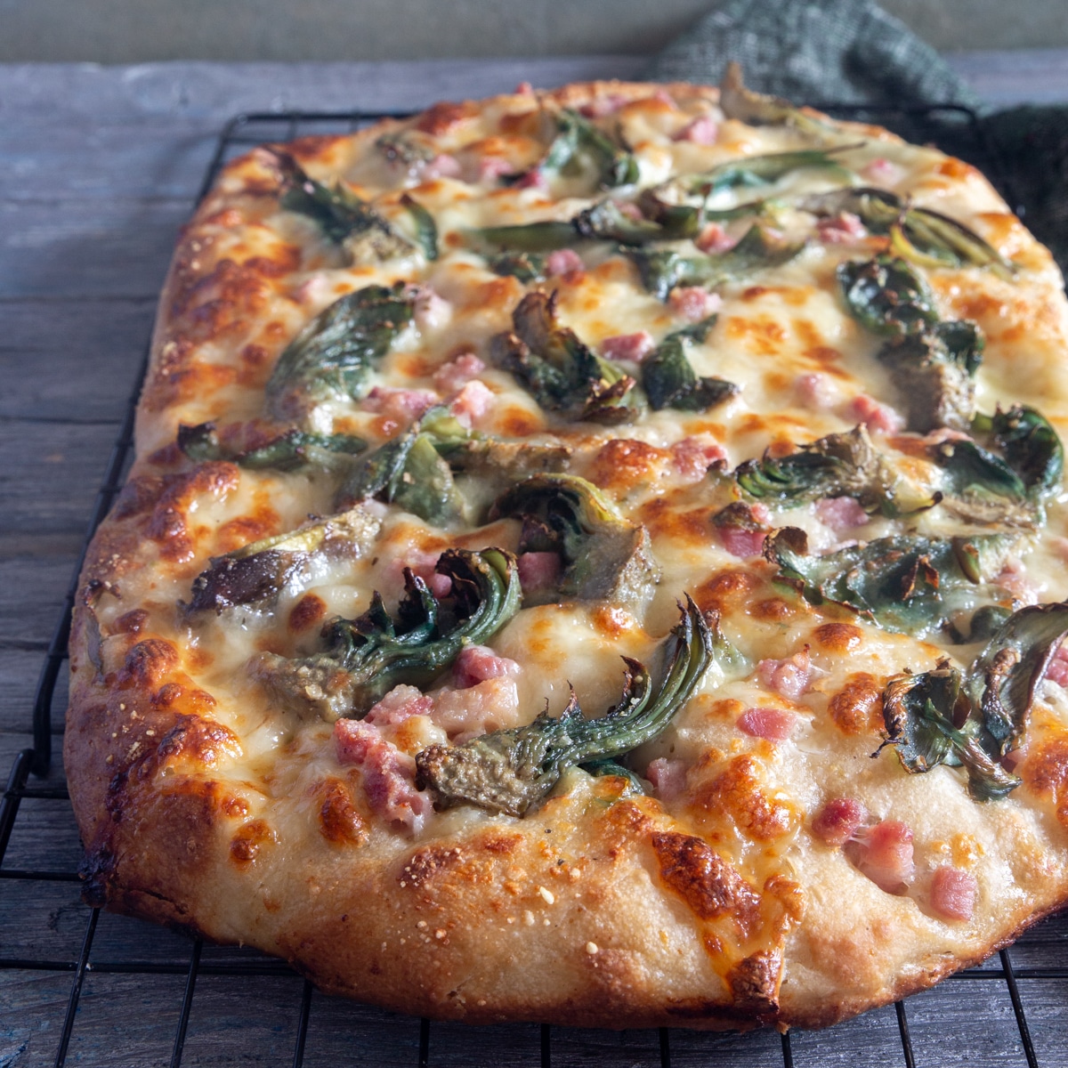 Roman Pinsa Recipe An my - Pizza in Kitchen Italian