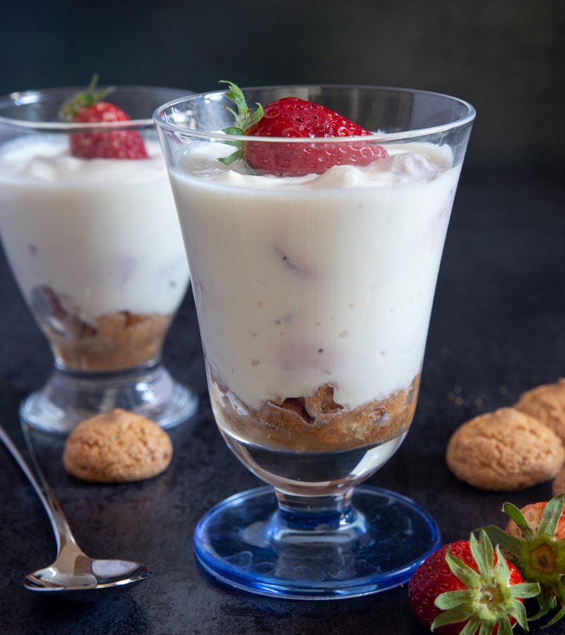 Strawberry Ricotta Cream Dessert